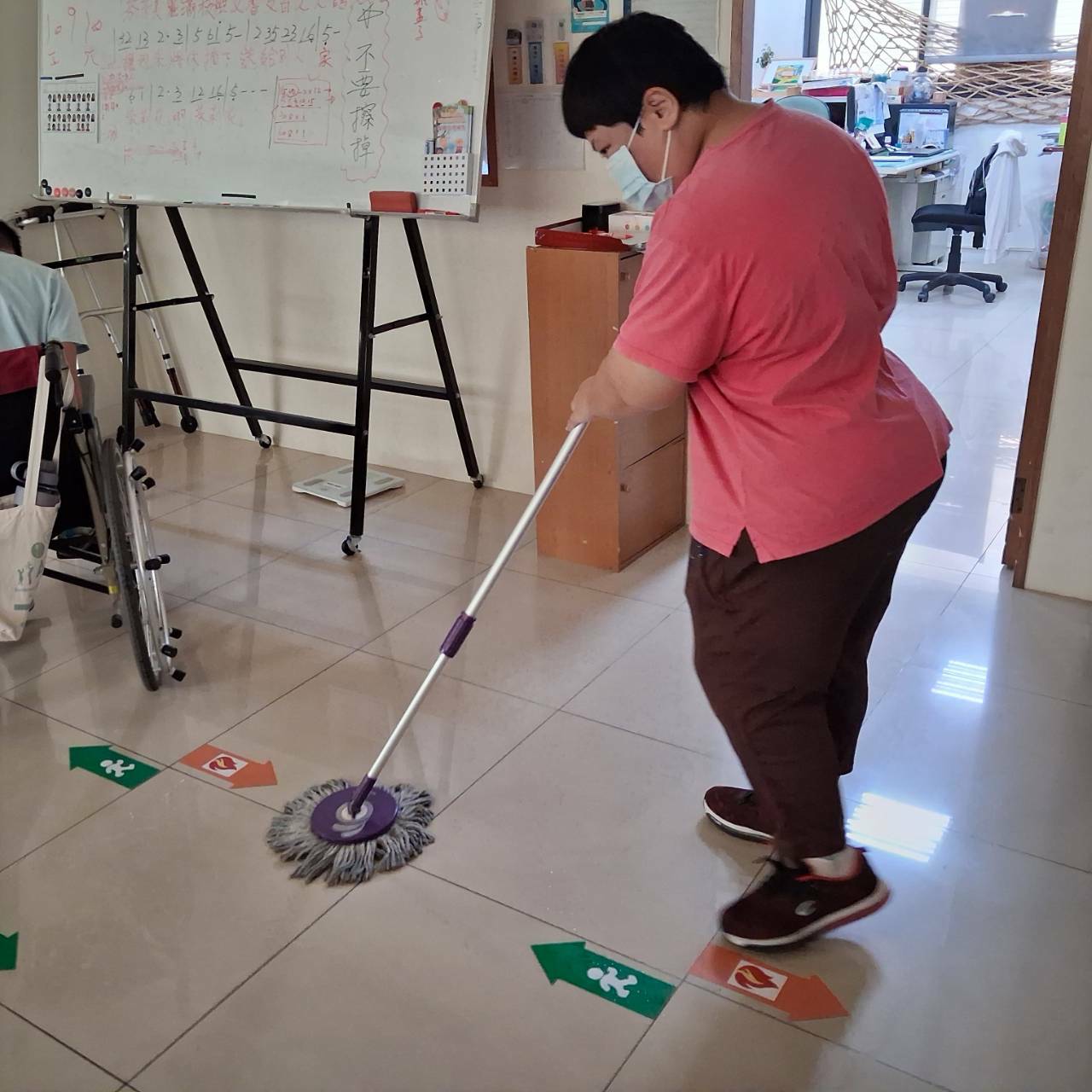 工作訓練：環境清潔